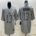 Nike Oakland Raiders #13 Hunter Renfrow gray Color Rush Limited Jersey 01