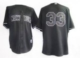 New York Yankees 33# SWISHER Black MLB Jersey