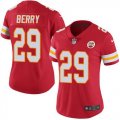 Women Nike Kansas City Chiefs #29 Eric Berry red Color Rush Limited Jerseys