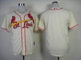 St. Louis Cardinals blank beige baseball jerseys