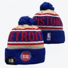 2024 Detroit Pistons black beige red NBA Sports Cuffed Knit Hats