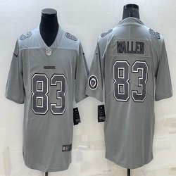 Nike Oakland Raiders #83 Darren Waller Gray Color Rush Limited Jersey CA4-BD