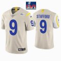 Nike Rams Matthew Stafford #9 beige Color Rush Limited Jersey