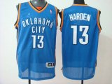 Oklahoma City Thunder #13 James Harden Blue Basketball Jerseys