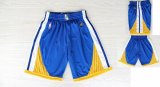 Golden State Warriors blue white nba shorts