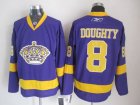 Los Angeles Kings 8#DOUGHTY purple NHL Jerseys