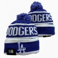 2024 Los Angeles Dodgers blue white MLB Cuffed Knit Hats 03