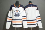 Women Adidas Connor Mcdavid blank white Ice Hockey-WL