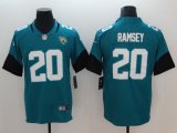 Jacksonville Jaguars #20 Ramsey green nike Color Rush Limited Jersey