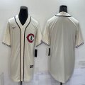 Nike Cincinnati Reds blank beige throwback mlb jerseys