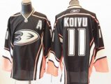 Anaheim Ducks 11 KOIYU black Jersey