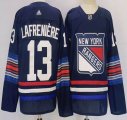 Adidas New York Rangers #13 Alexis Lafreniere Navy NHL Jerseys-PD