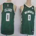 Youth Milwaukee Bucks #0 Damian Lillard green Nike nba basketball Jerseys