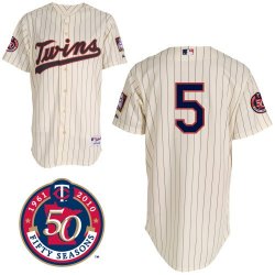 Minnesota Twins 5# Cuddyer cream mlb jersey