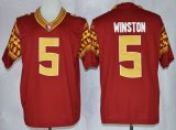 Florida State Seminoles Jameis Winston 5 Maroon Limit NCAA Football Jerseys