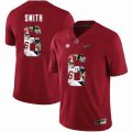 Custom Alabama Crimson Tide #6 DeVonta Smith red fashion college football jersey