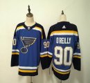 Adidas St.Louis Blues #90 Ryan O Reilly blue NHL hockey Jerseys 001