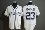 San Diego Padres #23 Fernando Tatis Jr. white Flexbase Authentic Collection Jersey