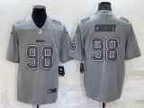 Nike Oakland Raiders #98 Maxx Crosby Gray Color Rush Limited Jersey CDD-BD 01