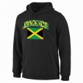 2018 World cup Jamaica Fanatics Branded True Colors Pullover Hoodie - Black