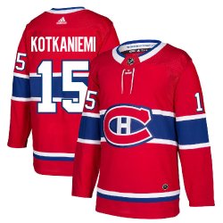 Adidas Montreal Canadiens #15 Jesperi Kotkaniemi Red NHL hockey Jerseys