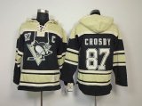 Pittsburgh Penguins #87 S.Crosby Black NHL Hooded Sweatshirt