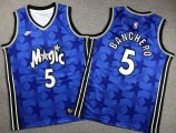 Youth Nike Orlando Magic #5 Paolo Banchero blue NBA Jerseys -XD