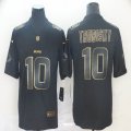 Nike Chicago Bears #10 Mitchell Trubisky black gold Color Rush Limited Jersey