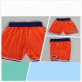 New York Knicks nba shorts orange