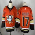 Adidas Anaheim Ducks #17 Ryan Kesler orange hockey jersey-PD