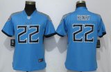 Women Nike San Titans 22 Henry skyblue 2017 Vapor Untouchable Player jersey