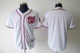 Washington National Blank White Baseball Jerseys