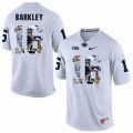 Custom Penn State #16 Billy Fessler white fashion college football jersey