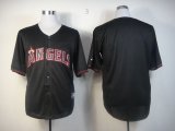 MLB Los Angeles Angels blank Black Fashion Jerseys