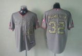 Los Angeles Angels 32 HAMILTON Gray camo mlb jerseys