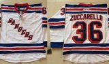 Youth New York Rangers #36 Mats Zuccarello white nhl hockey Jersey