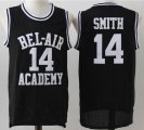 Bel-Air Academy #14 Will Smith black Movie basketball jersey