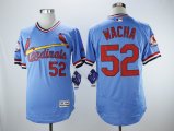 St.Louis Cardinals #52 Michael Wacha skyblue Flexbase Authentic Collection Jersey