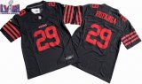 San Francisco 49ers 29# Talanoa Hufanga black Nike Vapor F.U.S.E. Limited Jersey