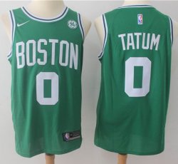 Nike Boston Celtics #0 Jayson Tatum green nba basketball jerseys