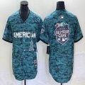 American League Los Angeles Angels blank Nike Teal 2023 MLB All-Star Game Vapor Premier Elite Player Jersey 03