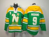 Dallas Stars 9# Modano Green NHL Hooded Sweatshirt