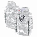 Chicago Bears Nike Arctic Camo 2024 Salute to Service Club Fleece Pullover Hoodie