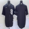 Nike San Diego Padres blank black majestic mlb Jerseys Joint name