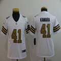 Youth New Orleans Saints #41 Alvin Kamara Nike white Color Rush Limited Jersey