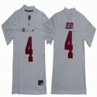 Alabama Crimson Tide #4 Jerry Jeudy white College Football Limited Jersey