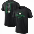 Boston Celtics black NBA T-Shirts Eastern Conference championship 01