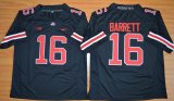 2015 Ohio State Buckeyes J.T. Barrett 16 NCAA Football Jersey - Blackout