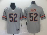 Nike Bears #52 Khalil Mack gray Color Rush Limited Jersey Inverted version