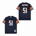 Chicago Bears #51 Dick ButKus Throwback Blue NFL Jersey-SG